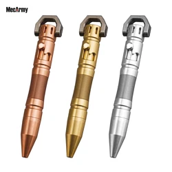 MecArmy TPX8 Keychain Bolt Action Tactical Pen Titanium/Brass/Copper Mini Keychain Pen For outdoor writing