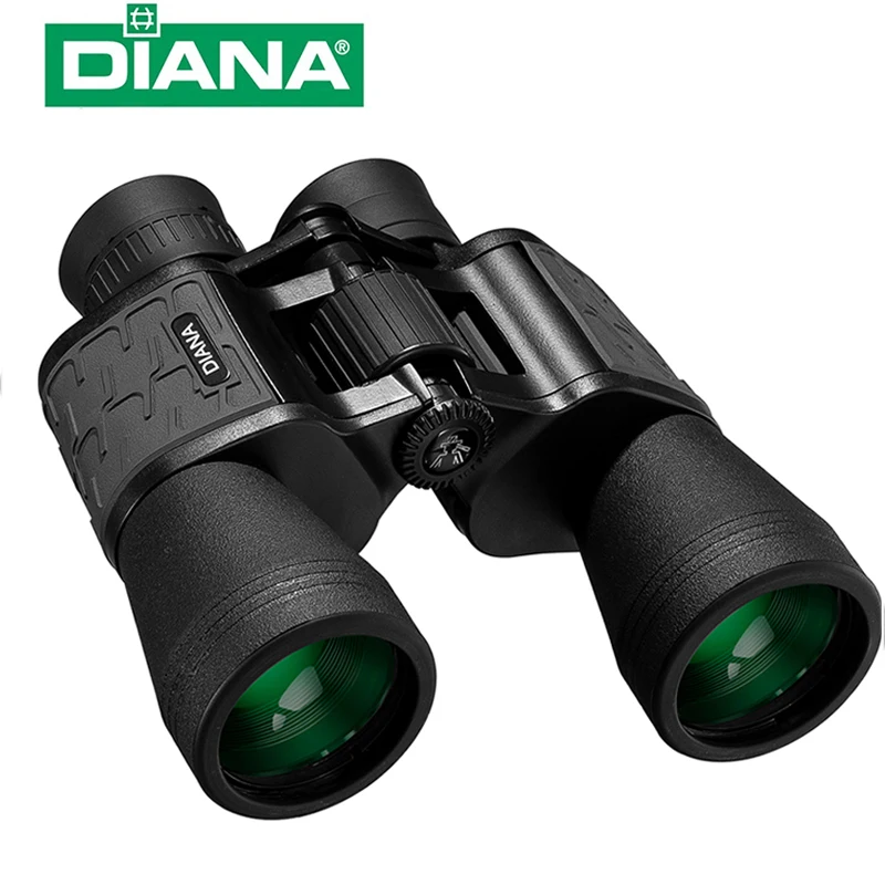 

DIANA 10X50 Professional powerful Binoculars long range Large Eyepiece Telescope HD Concert Outdoor Camping Hunting Equipment