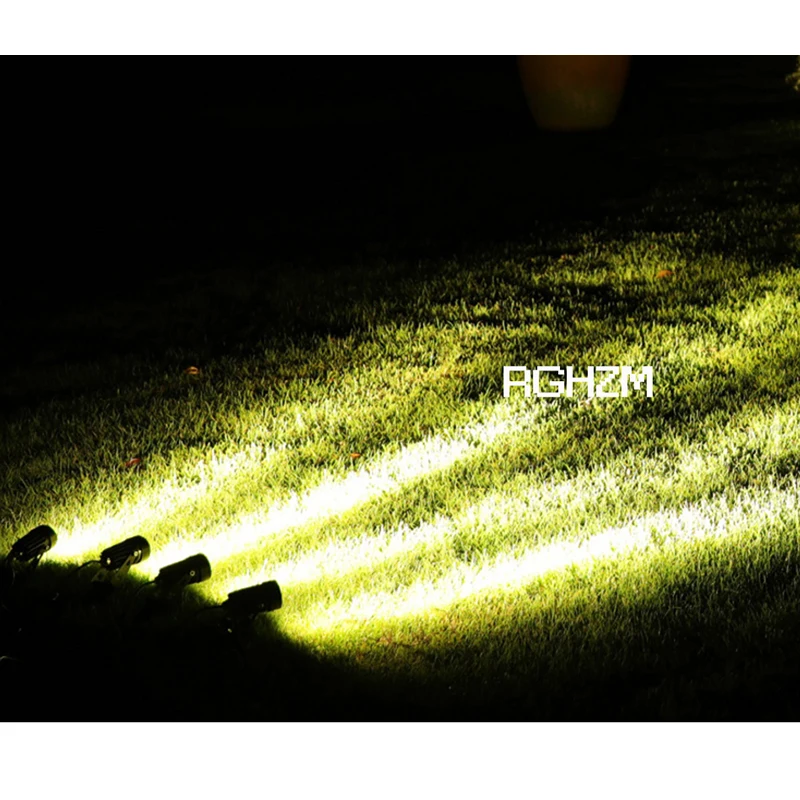 Imagem -05 - Impermeável Led Lawn Lights Iluminação Exterior Paisagem Quintal Jardim Árvore Separadamente Lâmpada 1w 3w Ip65 dc 12v 110v 220v