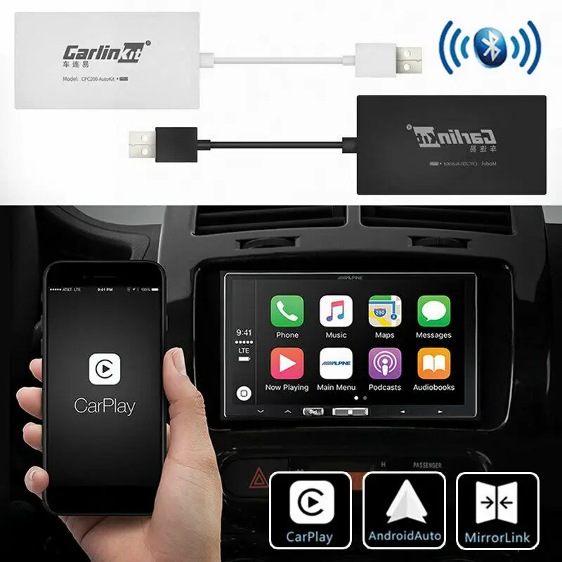 Carlinkit-مفتاح ذكي لاسلكي Carplay Dongle USB صغير Carplay ، لنظام Android Auto ، مشغل ، ملاحة ، جديد