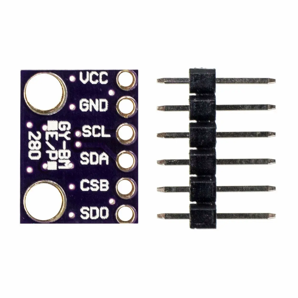 

Barometric Pressure and Temperature Sensor I2C/SPI Interface BMP280 - Pack of 2