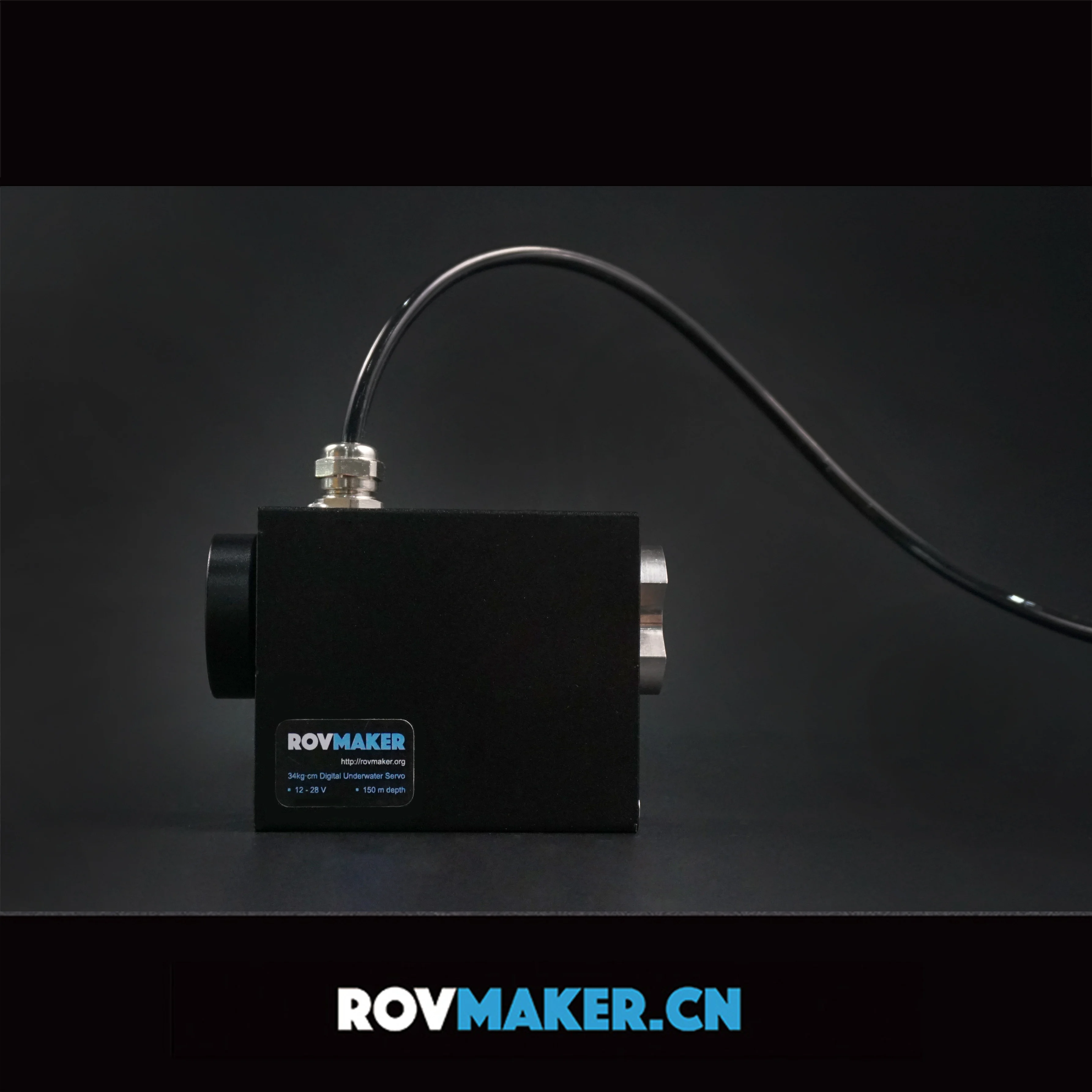 ROVMAKER underwater steering gear suitable for mechanical arm and underwater robot ROV Underwater servo water depth 300 meters