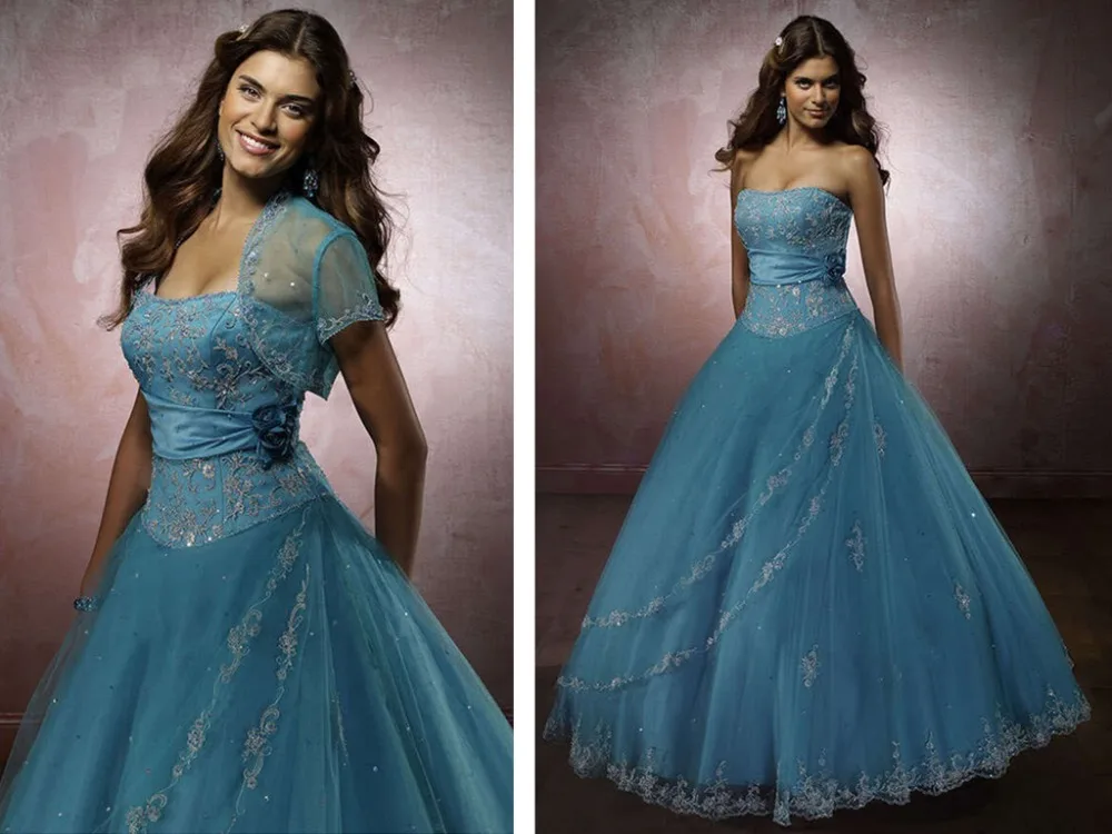 Vestido de noiva 2018 sexy liebsten Stickerei perlen Prom ballkleid Quinceanera Mutter der Braut Kleider mit Jacke