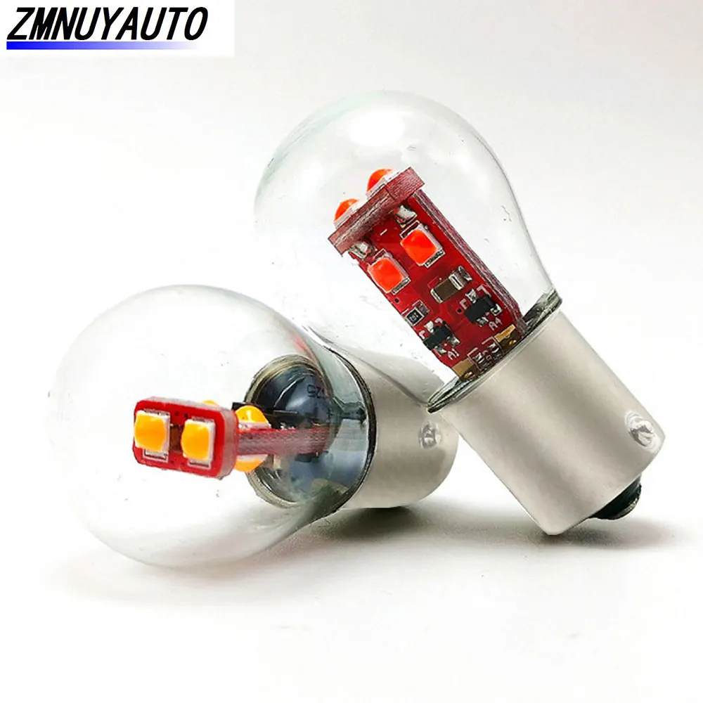 Super Bright 1156 P21W BA15S PY21W BAU15S 1157 BAY15D P21/5W LED Bulbs Turn Signal Lights Brake Reverse Parking Light 12V