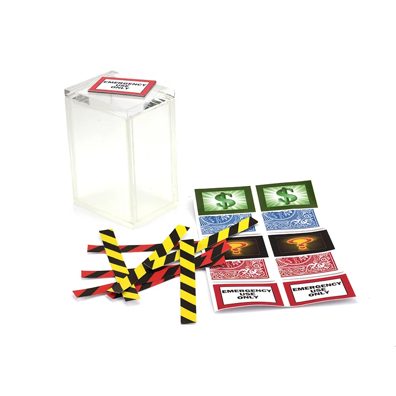 The Clarity Box By David Regal (DVD+Gimmick) Magic Tricks Close-Up Street Stage Cards Magic Props Toys Mentalism Accessories