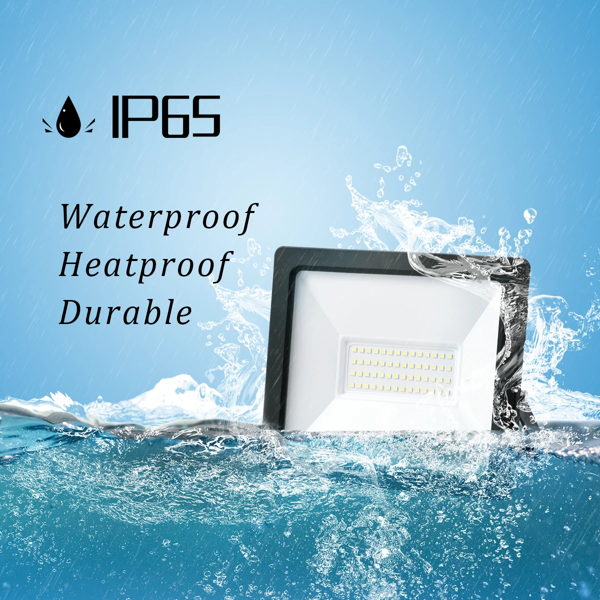 Floodlight Ip65 Proof Waterproof Outdoor Wall Led Light 220v Dc Aluminium Alloy For Garden Street With Ce Emc Lvd Rohs