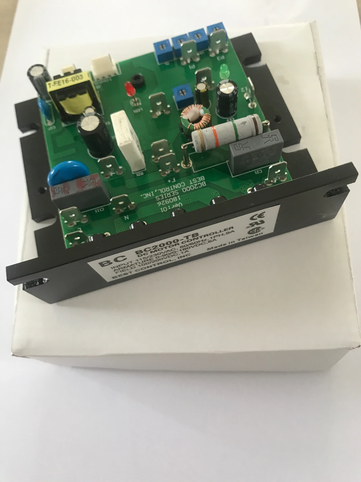 Imagem -03 - Placa de Controle Kbic da Velocidade do Torno do Controlador do Motor da Escova Bc2000-tabc2000-tb