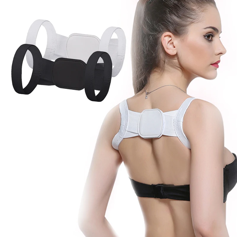 

VIP Back Posture Corrector Clavicle Back Support Correction Back Straight Shoulders Brace Strap with Velcro for Adult Children