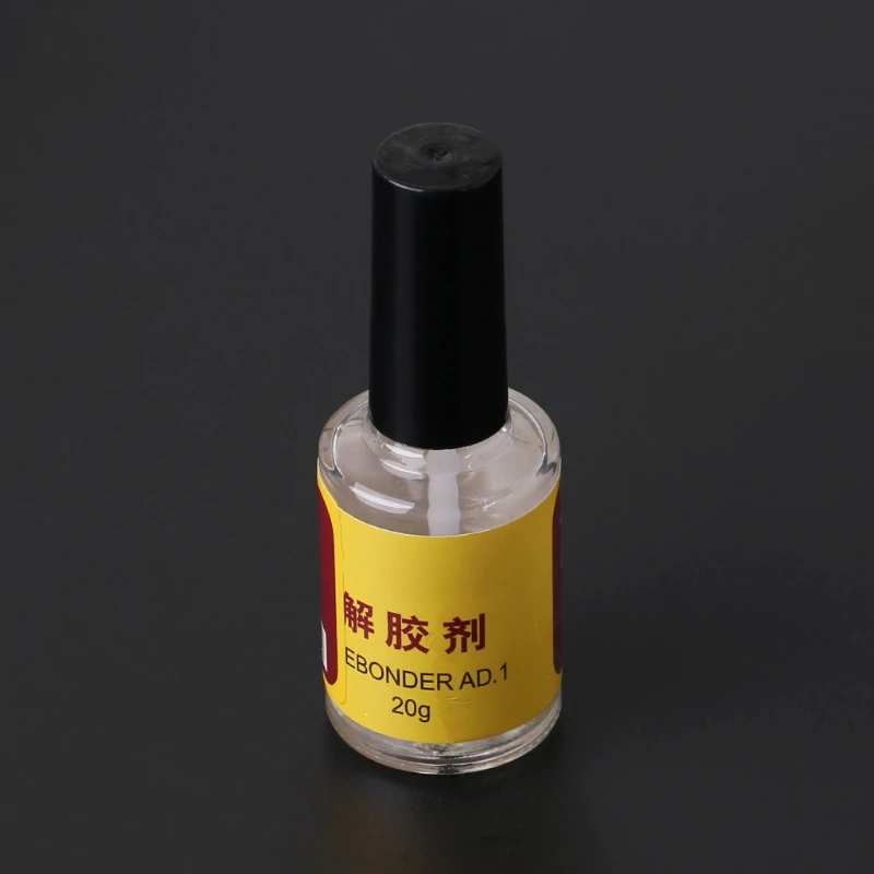 Nov.8-kit de limpeza removedora de supercola de cola 20g com frasco de desbonder para resina epóxi uv e removedor de supercola, atacado, dropshipping