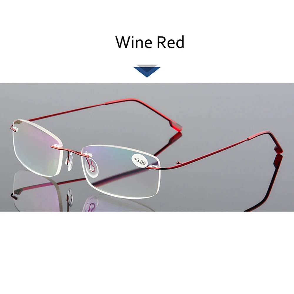 Kann Blume männer Rahmen Brillen Blau Licht Männlichen Lesebrille Titan Eyeglasse Rahmen Alte Gläser armacao oculos – Detail 10