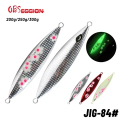 TEASER J84 señuelo jigging lento – Agua salada doble gancho asistencia