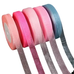 50 Yards/Roll 45meter Organza Ribbons for Christmas Wedding Party Holiday Decoration Gift Wrapping DIY Crafts Accessories 1.2cm