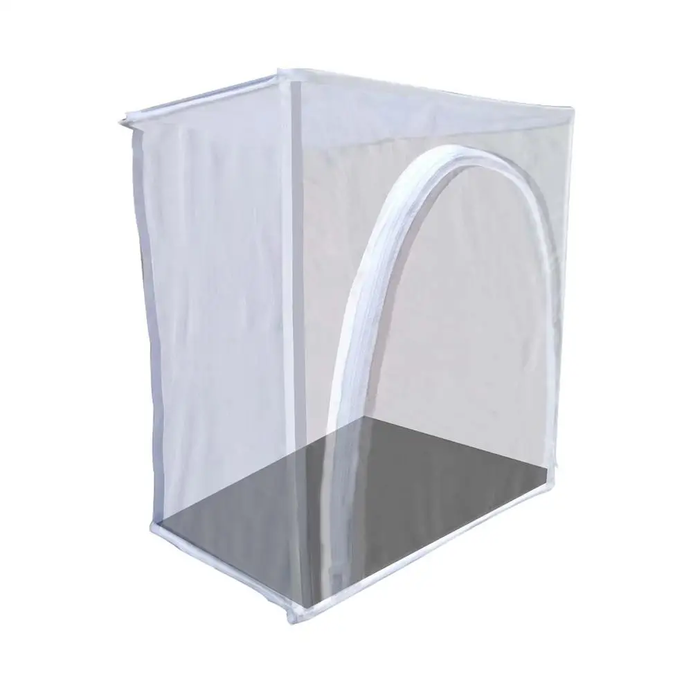 Insect Mesh Cage Butterfly Habitat Critter Observation Box Caterpillar Enclosure Double Zipper Insect Cage Insect Terrarium