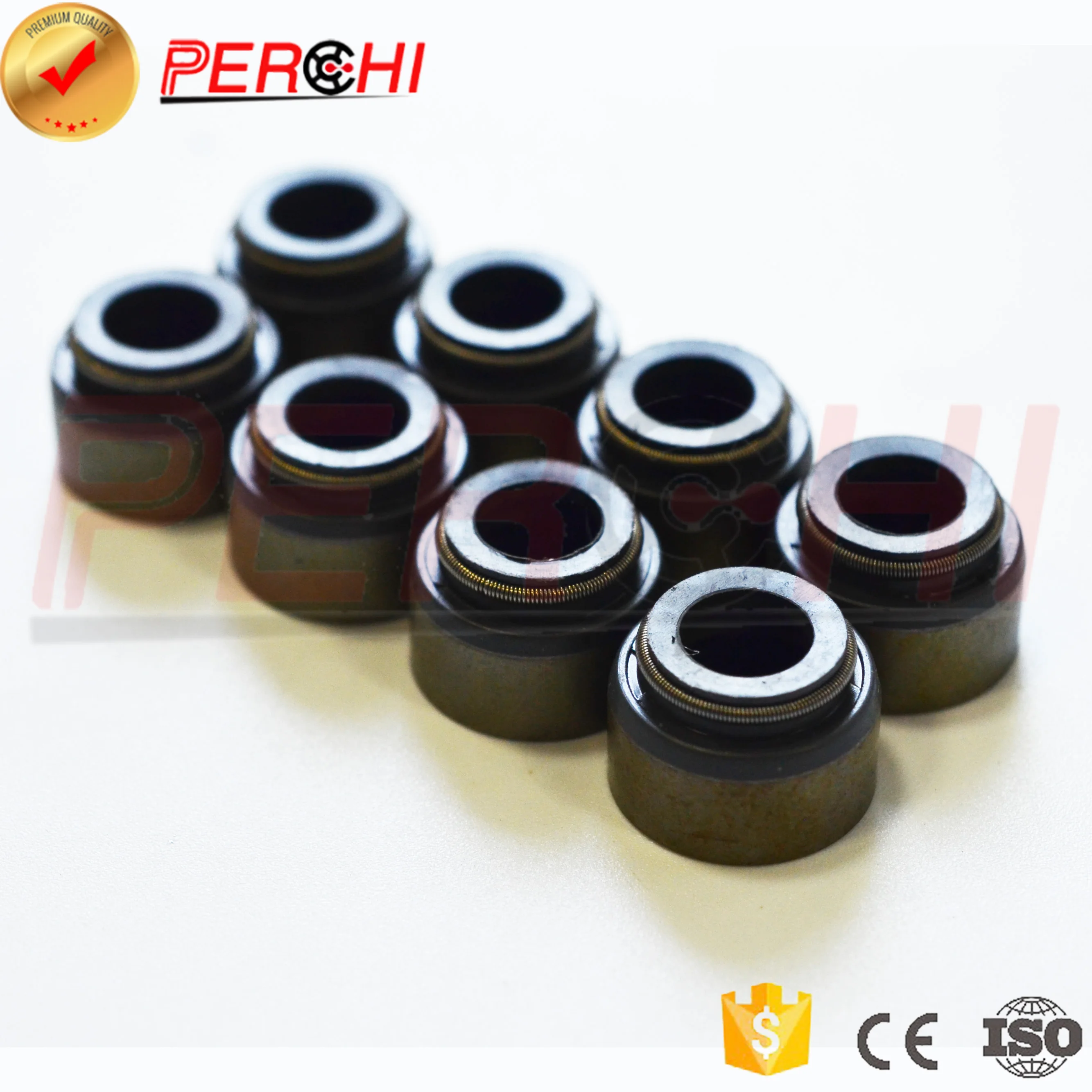 8PCS Engine Valve Stem Oil Seal for Toyota 2Y 2RZ/RZH103 22R/RN85 3Y 3L/LH85 2L2/LS120 2C 1KZ 3C 90913-02094 CAMRY Saloon (_V1_)