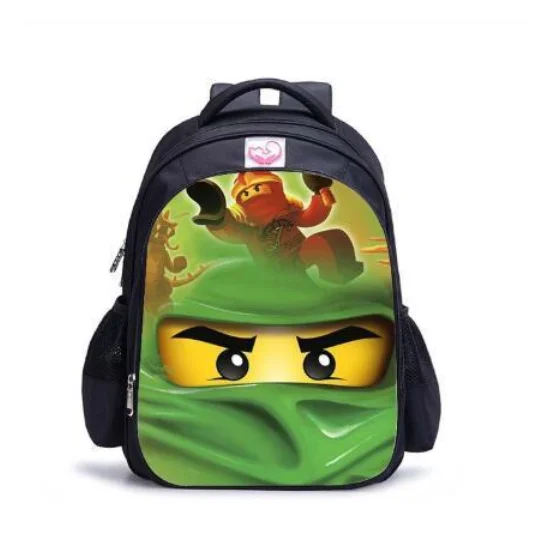 16 Inch Boys Backpack Teenage Boys Girls Student School Bags New Games Ninja Baby Boys Kids Backpack Children Daily Bags Mochila