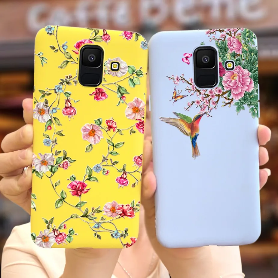 For Samsung Galaxy A6 2018 Case A600 A600F Cute Soft Silicone Cover Case For Samsung A6 Plus 2018 Cases A605F Phone Fundas Coque