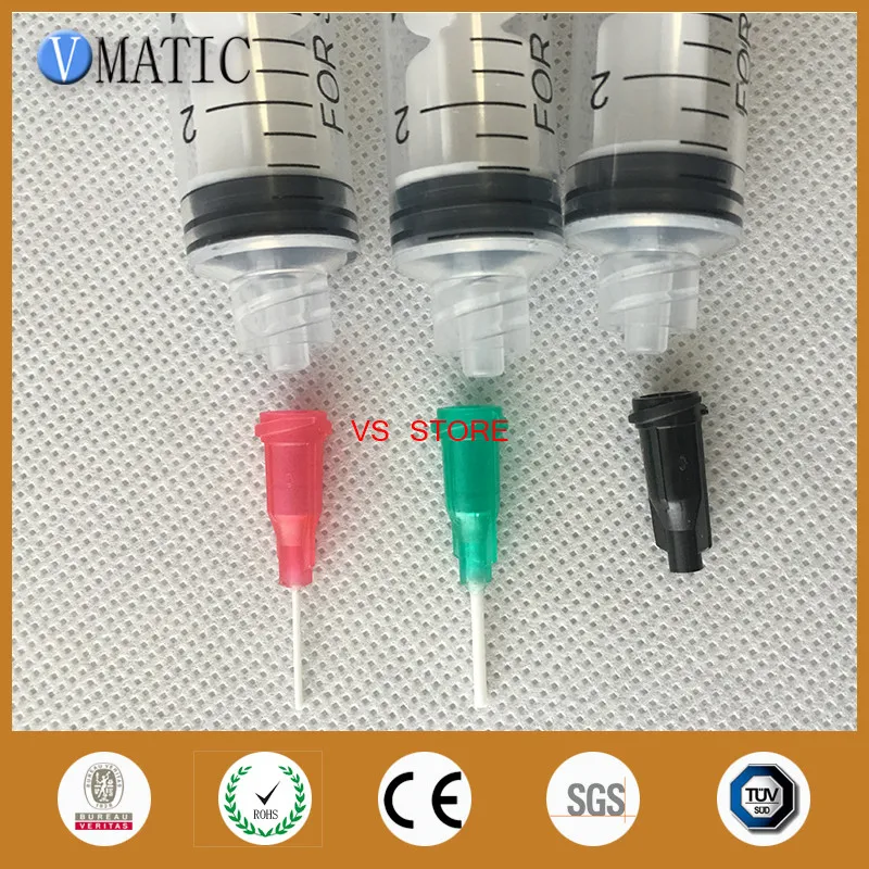 Free Shipping Non Sterilized 10cc/ml Plastic Manual Syringe With Needles & Stopper