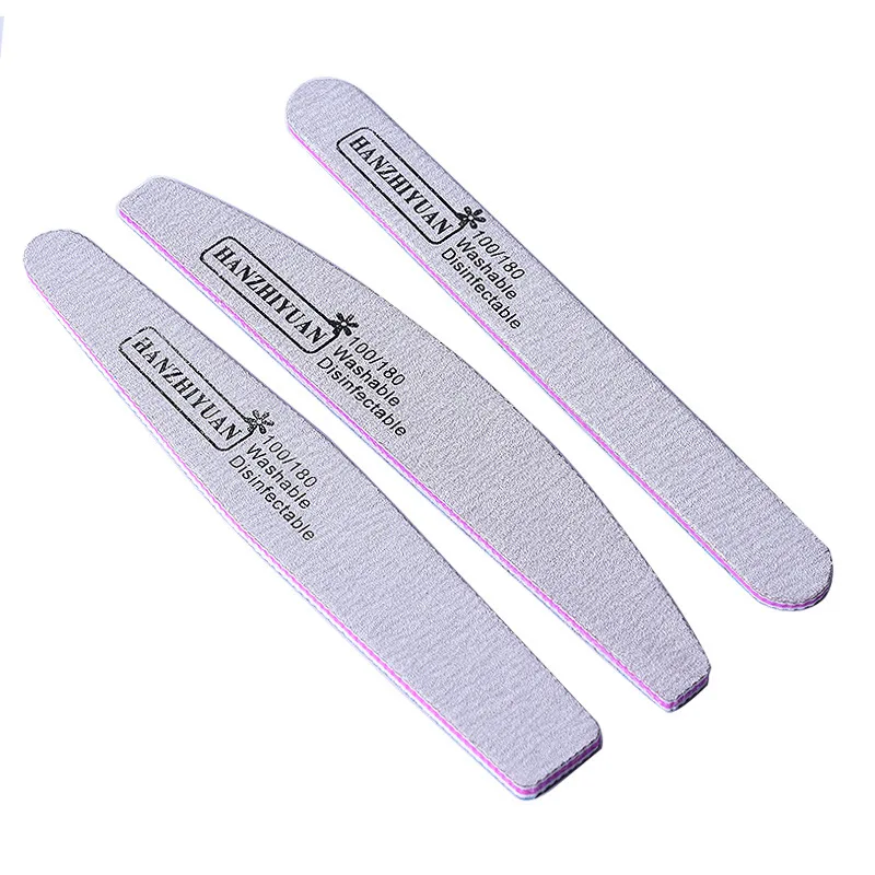 Nail Polishing and Striping Nai Tools Rhombus Sand Bar Straight Nail Flies Coarse Sand Durable Nail Strip Manicure Nail Art