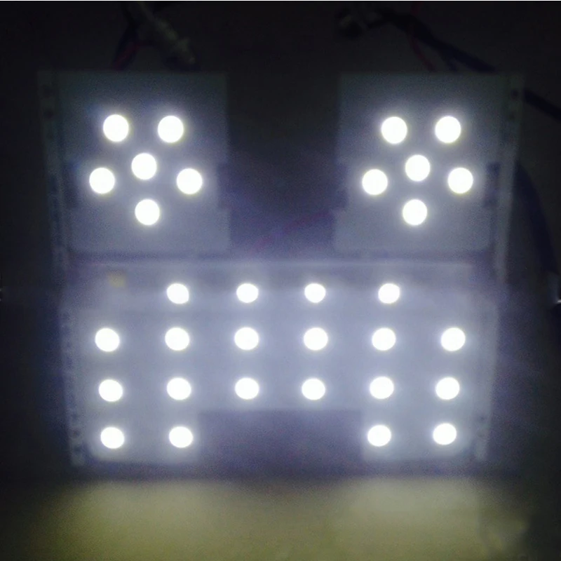 for Honda Fit Jazz City Civic 2009~2013 Interior Lights Dome Map Room Roof LED Lamps Reading Light Trunk Panel 12V White Lamp