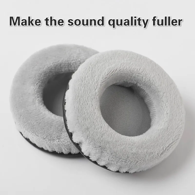 Almohadillas de terciopelo generales para los oídos, almohadillas de repuesto para Sony, Akg, Denon, 60mm, 65mm, 70mm, 75mm, 80mm, 85mm, 90mm, 95,