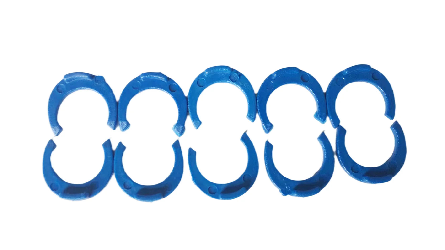 KegLand Duotight 9.5mm(3/8”)OD Retaining Circlip (10 Pack) Plastic Quick Connect Pipe Hose Home Beer Brewing Fittings Joint
