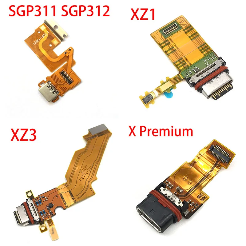 USB Charger Port Connector Flex Cable For Sony Xperia Tablet Z SGP311 SGP312 Xperia X XZ XZ1 XZ2 Compact Premium XZ3