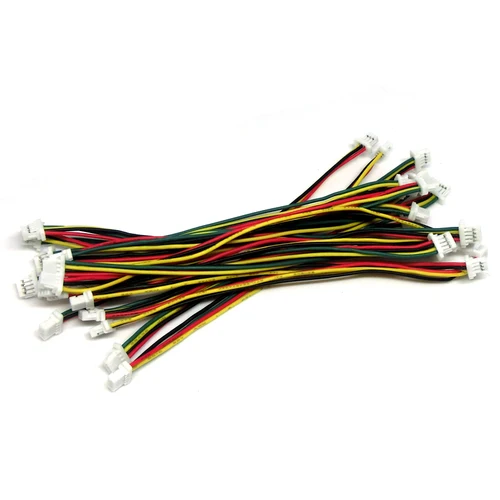 Imagen 2 del producto 5 uds 100MM SH 1,0 conector de Cable DIY SH1.0 JST 2/3/4/5/6/7/8/9/10 Pin línea electrónica enchufe de Terminal de doble conexión 28AWG