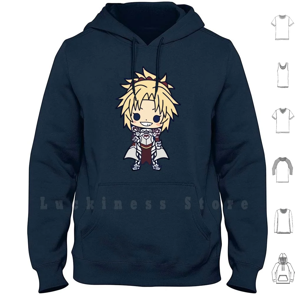 Mordred Hoodies Long Sleeve Mordred Saber Of Red Fate Fate Apocrypha Apocrypha Grand Order Fgo Anime Cute Kawaii