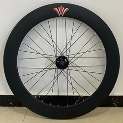 Track Fixie Bike Flip-flop Wheel Rim Hight 70mm Front Rear 32H Hub Single Speed Bicycle Wheelset Fixed Gear Aluminum Alloy