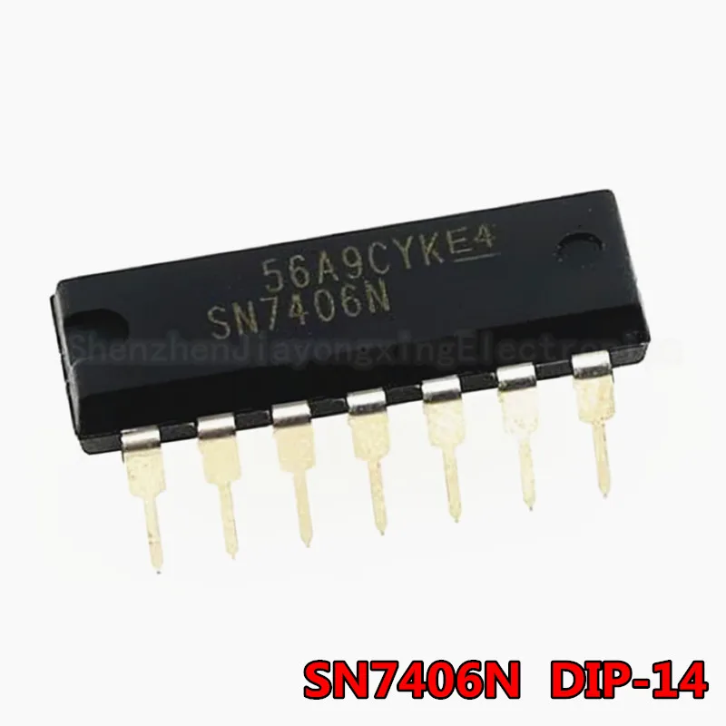 10PCS/LOT NEW SN7406N SN7406 7406 DIP-14