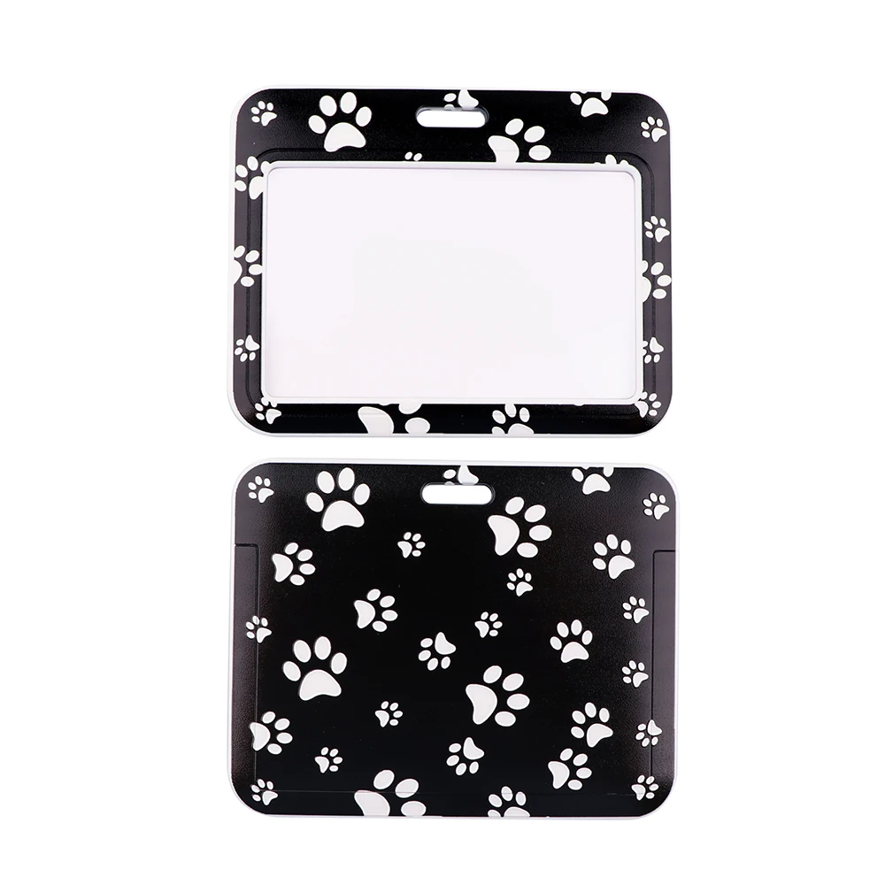 ER833 Dog Paw Print Lanyard For Key Neck Strap Lanyard Card ID Badge Holder Key Chain Key Holder Hang Rope Key Rings Gifts