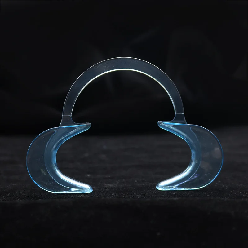 Retractores de plástico en forma de C para labios y mejillas, abridor de boca, herramientas de ortodoncia, productos dentales, herramienta de