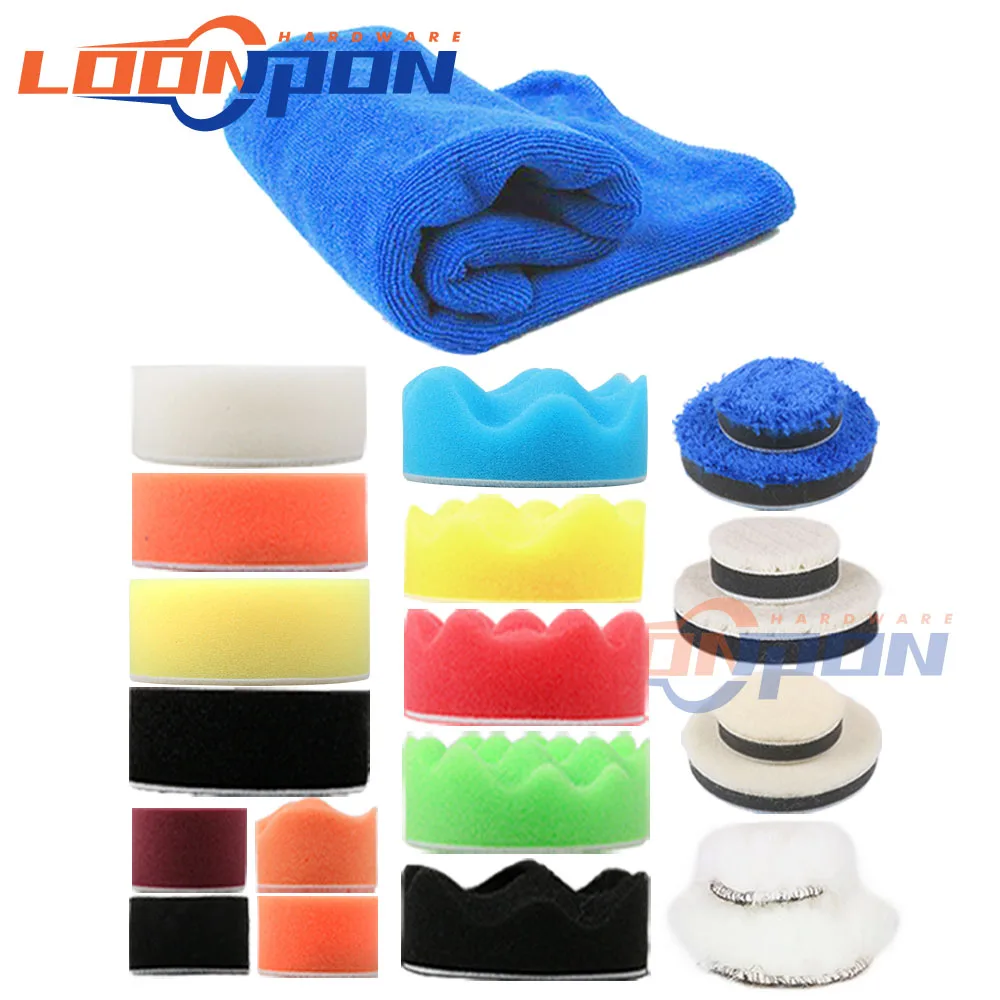 Kit de máquina de ferramentas de ar de moagem de lixadeira de ar 2 polegadas / 3 polegadas Máquina de polimento pneumático para polimento de carro