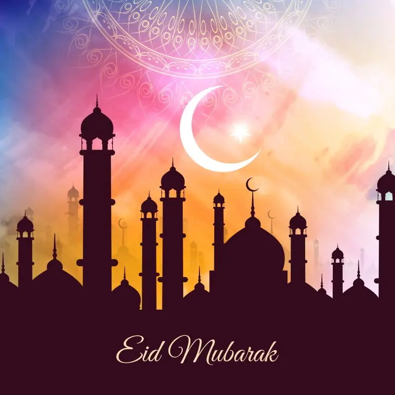 Laeacco-Cenário Glitters para Photo Studio, Eid Mubarak, Ramadan, Kareem, Fotografia Fundos, Mesquita e Câmara, Props Foto