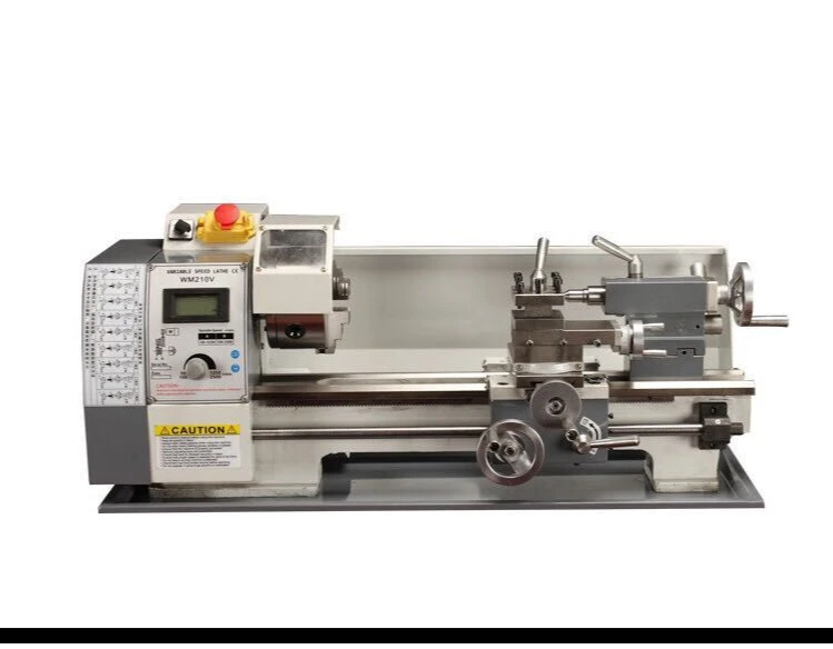 WM210V مخرطة معدنية/750 واط فرش السيارات الصلب والعتاد مخرطة 210 فولت تطول 400 مللي متر مخرطة
