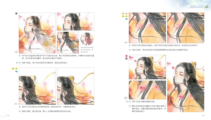 Chinese Oude Stijl Stripboek Zero-Based Tekenstriptechnieken Tutorial Book