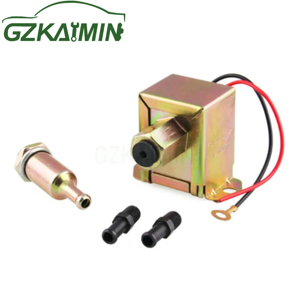 SET 2 High quality  40106 FUEL PUMPDiesel red top square fuel pump 40104 40106 40107 P502 12V low pressure fuel pump for fordK.M