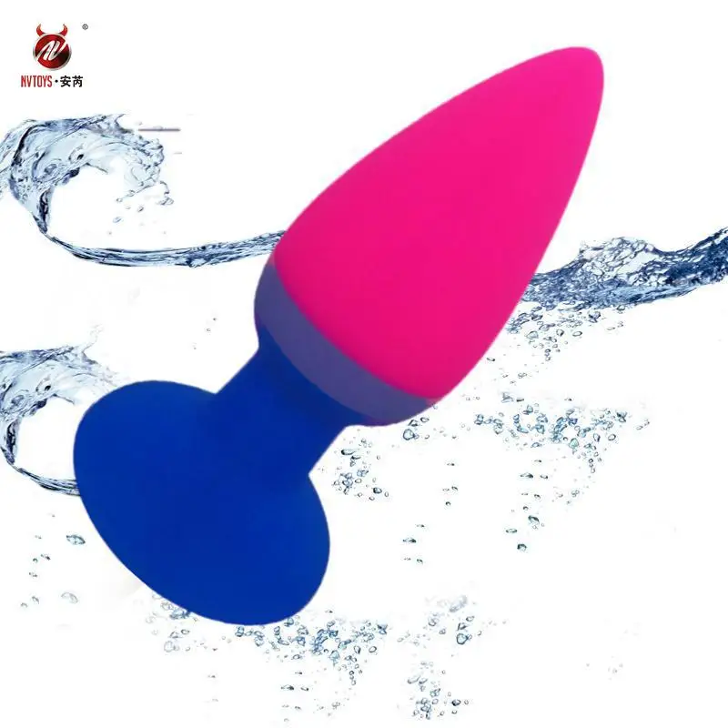 NV TOYS Silicone Butt Plug Anal Plugs Unisex Sex Stopper 3 Different Size Adult Toys for Men/Women Anal Trainer For Couples SM