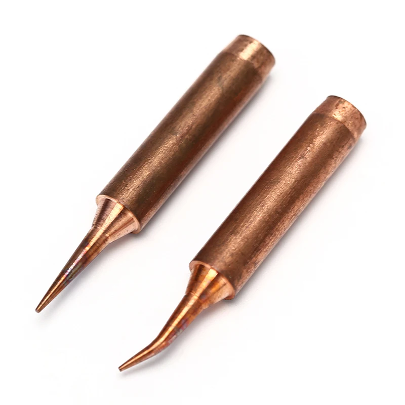 1/2pcs 900M T Series Pure Copper Soldering Iron Tip Lead-free Welding Sting For Hakko 936 FX-888D 852D Soldering Iron Station