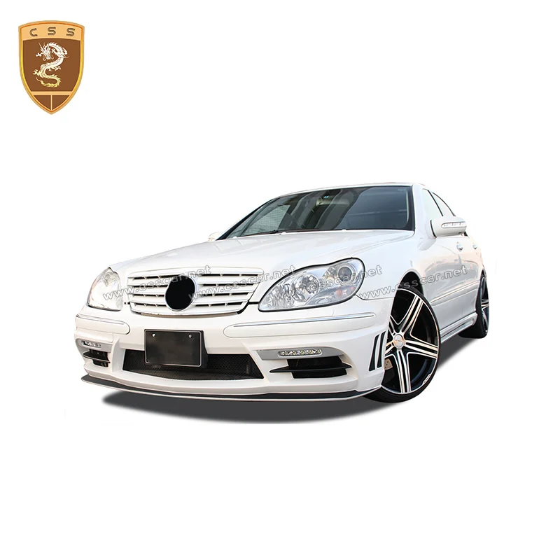 CSSCAR Exclusive Supply For BENZ S class W220 High Quality Fiberglass Bodykit Upgrade WALD Style Car Tuning Accessories