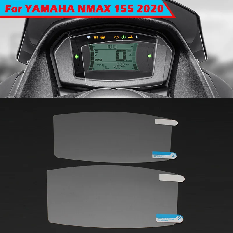 

Motorcycle Dashboard Film Screen Stickers Fit For Yamaha NMAX 155 2020 2021 Speedometer Sticker Cluster Anti Scratch Protector