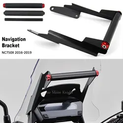 Para Honda NC750X 750X NC 2016 2017 2018 2019 Acessórios Da Motocicleta GPS/SMART TELEFONE de Navegação GPS Suporte de Placa Titular Adaptar