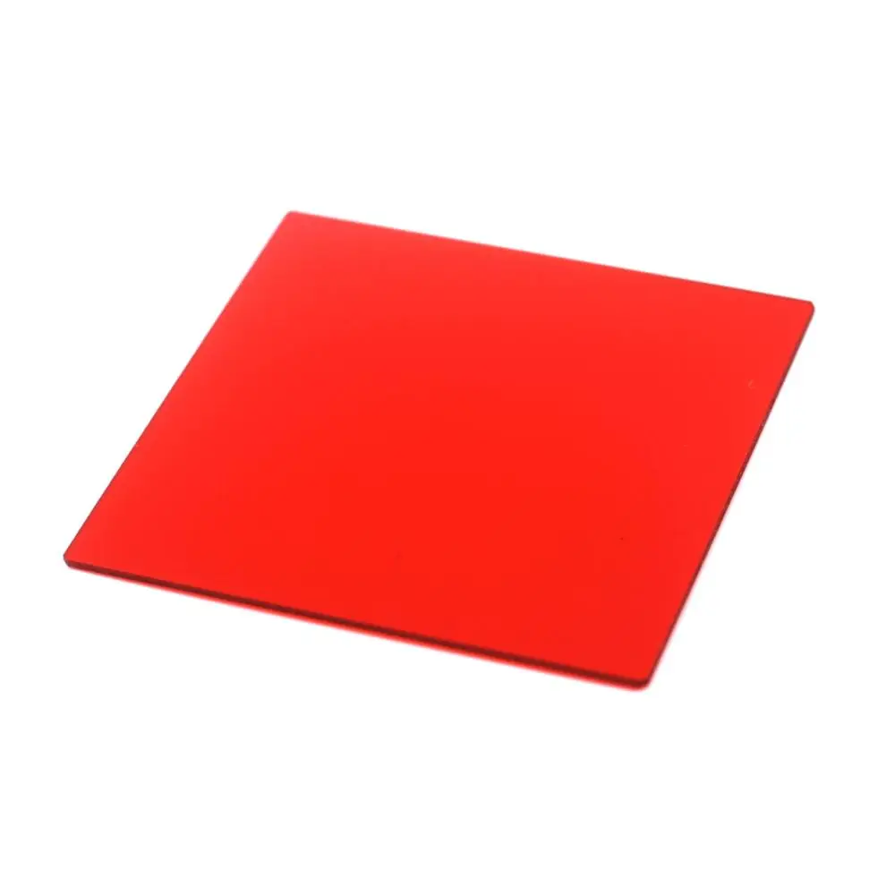 3 szt. Całkowity rozmiar 50x50mm uv cut 685nm filtr przepustowy IR szkło HB685