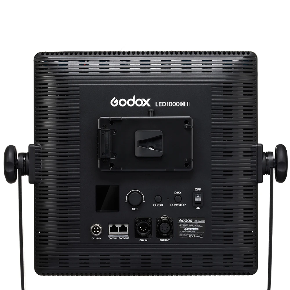 3x Godox LED1000Bi II двухцветный/LED1000D II 5600K DMX порт светодиодный видео непрерывная фотосессия CB-10 чемодан шкив сумка для переноски комплект