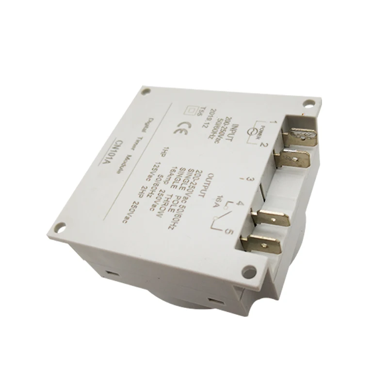 CN101A 12V/24V/110V/220V Single and double countdown micro cycle time control switch timer controller min control 16A