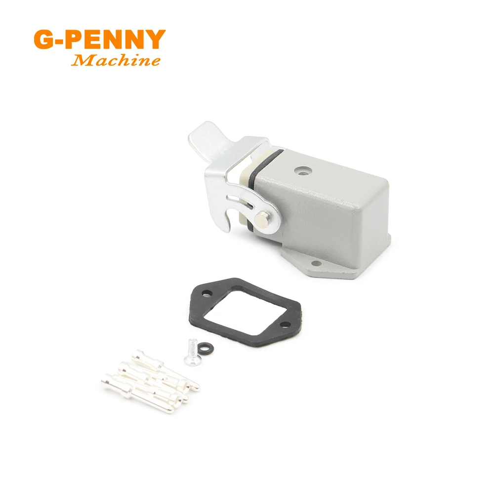 G-Penny Spindle Motor Aviation Plug Air Plug Parts M20-6 Engraving Machine Accessories For Square Air Cooled Spindle Motor