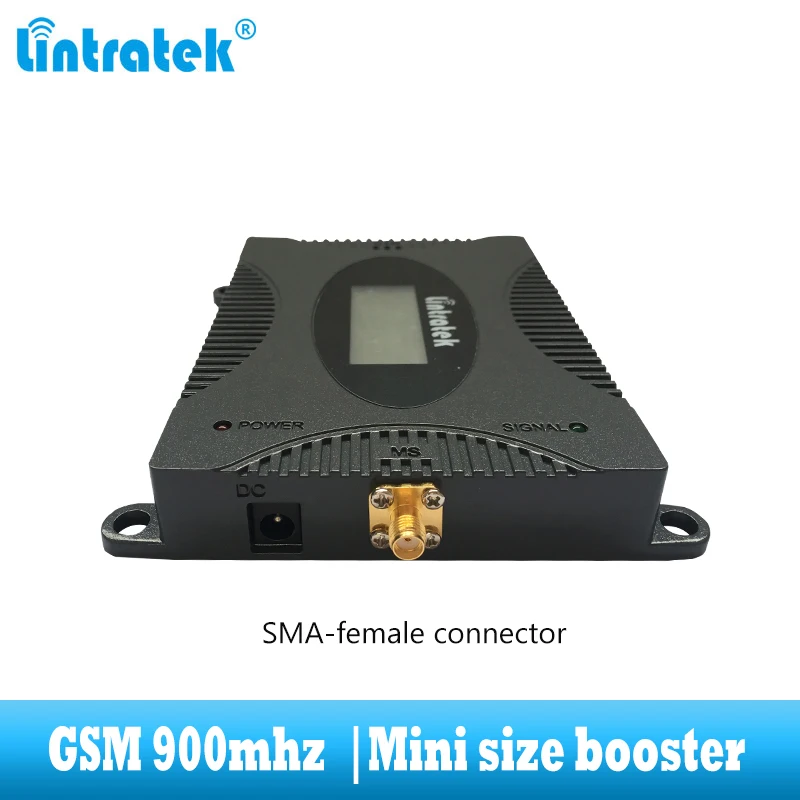 lintratek Mobile Cell Phone Signal Booster 2G GSM 900MHz cellular Repeater communication amplifier with Yagi and whid  antenna