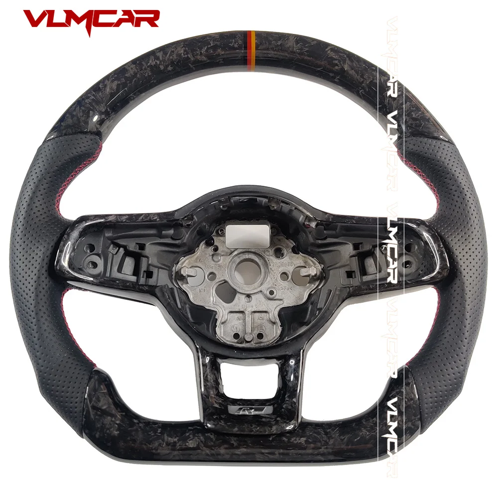 

Custom Forged Carbon Fiber Steering Wheel For VW MK7/GTI/GTS/R/Rline/GTD