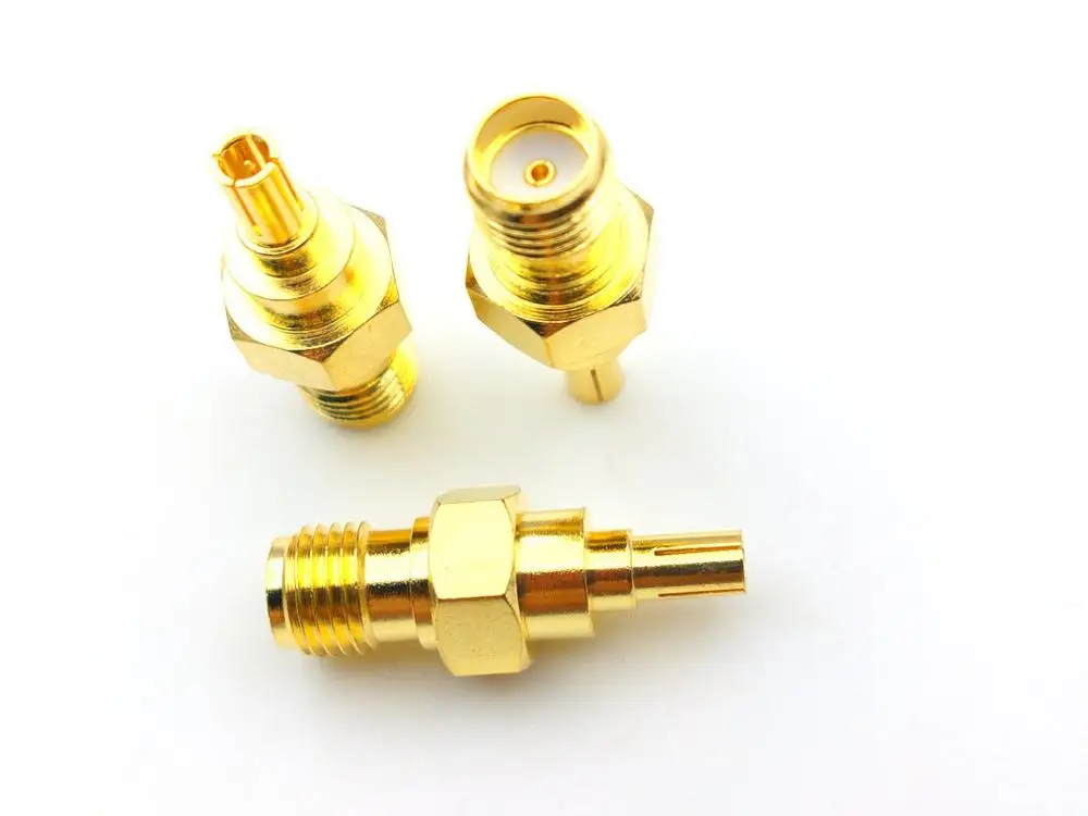 Imagem -05 - Sma Jack ao Adaptador do Conector da Tomada Crc9 100 Peças