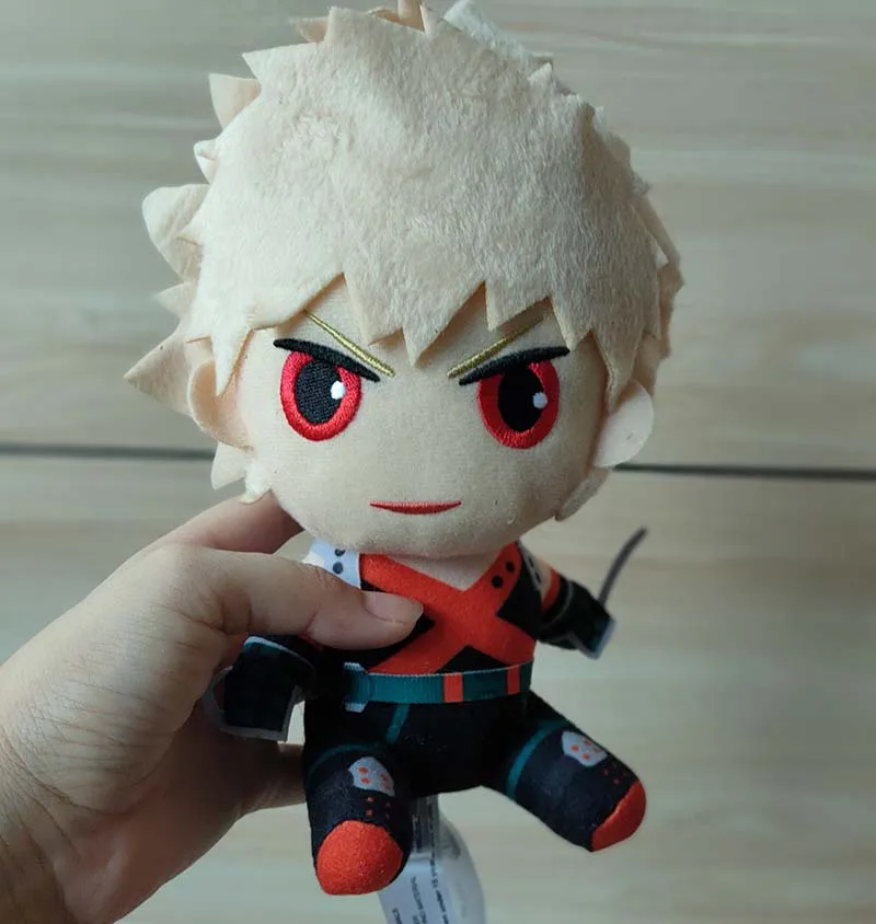 Authentic My Hero Academia Peluche Izuku Midoriya Katsuki Bakugou Shouto Todoroki Plush Toy Doll